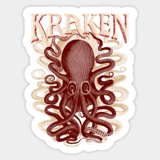 Legendary Kraken Sticker